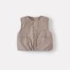 Chal de Color Sólido Estilo Coreano Nuevo Otoño 2025 para Bebés y Niños Pequeños, Chaleco Chaqueta Holgado de Moda y Versátil para Recién Nacidos