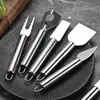 Set de Cuchillos para Queso de Acero Inoxidable Cuchillo para Mantequilla y Queso Cortador de Queso Cuchillo para Mantequilla Herramientas de Repostería