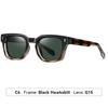 Gafas de Sol Retro Europeas y Americanas para Hombre, Gafas de Sol Polarizadas de Alta Gama con Montura Cuadrada, Nuevo Modelo 2026, Inserto de Ácido Propiónico, Protección Solar UV