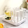 Estante para Tazas de Agua Artefacto para Tazas de Té Estante de Almacenamiento Doméstico Almacenamiento de Juego de Té Bandeja de Drenaje Almacenamiento de Escritorio Estante para Tazas de Café
