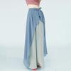 Calça Saia de Dança, Calças de Dança, Roupa de Prática para Dança Clássica, Dança Moderna, Dança Jazz, Dança Chinesa, Calças Longas de Perna Larga para Adultos