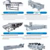 Linha completa de equipamento para milho instantâneo conjunto completo de equipamento para milho fresco conjunto completo de equipamento de processamento linha de produção de milho instantâneo