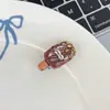 Lindo pasador de helado para niños, pinza de dibujos animados para flequillo para niñas, mini pasador para bebé, accesorio para el cabello, pinza de pico de pato