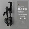 Grifo de un grifo y dos salidas con rociador para descargar el inodoro piscina de fregado para balcón dentro de la pared piscina de lavandería piscina de inodoro alargado