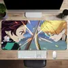 Alfombrilla de ratón Demon Slayer Personalizada Grande Ip Computadora Oficina Portátil Antideslizante Dibujos Animados Animación Juego Almohadilla de Escritorio