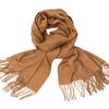 Nuevo invierno europeo y americano para hombres y mujeres, bufanda chal monocolor, venta al por mayor de fábrica, bufanda chal de imitación de cachemira de color sólido, afelpado