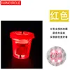 Posavasos Luminoso LED Creativo Pegatina para Copa de Cóctel Base de Luz Prop de Atmósfera KTV Posavasos Brillante para Copa de Vino