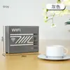 Estante para Router Montado en Pared, Caja de Almacenamiento con Instalación sin Taladro, Módem Óptico, Decodificador de TV, Estante de Almacenamiento Inalámbrico
