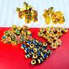 Colgante Antiguo Fa Shajin Tíbet Zakiram Colgante Proverbios de Seis Caracteres diy Abalorios Juego Literario Retro Accesorios de Pulsera