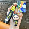 Chaveiro de urso galvanizado criativo novo pingente pequeno fofo para mochila escolar chaveiro de carro máquina de pegar brindes pequenos suprimento