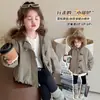 Abrigo de Invierno para Niña 2025 Nuevo Elegante Chaqueta Gruesa de Algodón para Niños, Moderna Chaqueta Acolchada de Algodón de Invierno para Bebés Niñas