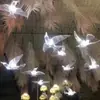 Nova Iluminação de Casamento Acrílico Borboleta Luminosa Luminária Pendente Adereços de Casamento Luzes Decorativas de Hotel Luminária Pendente para Vitrine