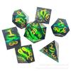 Fabricante Direto Cabelo Liso Resina COC Dado Pontiagudo DND Dungeons & Dragons Cesulhu TRPG Cosplay D6