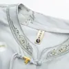 Nueva ropa de verano estilo abuela china, nueva vestimenta de verano para mujeres mayores, blusa elegante estilo nacional para mamá, camisa para personas mayores