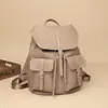 Mochila Sencilla y Elegante, Gran Capacidad, Bolso Escolar Estudiante Multifuncional, Mochila de Viaje de Moda para Mujer