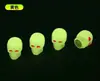 Venta Directa de Fábrica Válvula de Neumático Tapa de Calavera Luminosa Tuerca Personalizada Tapa de Válvula Luminosa