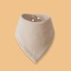 Toalla triangular para bebé gasa de algodón babero para recién nacido absorbente anti-escupitajos 6 capas botón a presión babero para bebé Amazon