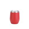 Taza de Cáscara de Huevo Transfronteriza de 12 oz Swig304 Acero Inoxidable Vaso Aislado al Vacío en Forma de U con Forma de Huevo Vaso de Vino Tinto de Vientre Grande Portátil