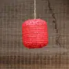 Adorno Colgante Hueco Linterna de Papel Linterna de Festival de Medio Otoño Decoración Estilo Antiguo Accesorios para Fotos Linterna Portátil DIY para Niños