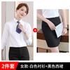 Camisa blanca de manga larga para hombre y mujer de otoño e invierno ropa formal de negocios overol blusa de hombre traje profesional de empresa overol camisa