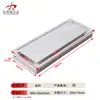 Los muebles de oficina pueden equiparse con una caja pasacables de panel de 86, una canaleta para gestión de cables de escritorio, una caja de alambre rectangular de plástico con tapa abatible