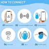Localizador de Chaves da Fábrica Fonte Gota d'água Bluetooth Dispositivo Anti-perda Busca de Itens Toca Alarme Localizador Bluetooth