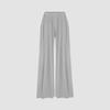 Pantalones de cintura elástica informales, holgados, de pierna ancha, de talla grande, para mujer, de Amazon Independent Station, nuevos, estilo europeo y americano, 2024