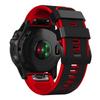 Adequado para Pulseira de Silicone Bicolor Jiaming Thai Iron tactix 7 Pro fenix7/7x Pulseira 22/26mm