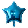 Balão de folha de alumínio estrela de cinco pontas de 18 polegadas impressão de logotipo publicitário aniversário casamento loja layout impressão bola atacado