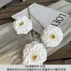 Carpa Pez de 3 Cabezas Peonía Venta al por Mayor Guía de Camino de Boda Arreglo Floral Hotel Hogar Decoración Suave Flores Falsas Flores Artificiales Exportación Transfronteriza