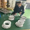 Conexão flexível com flange de PTFE Mangueira corrugada de PTFE