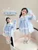 Vestido de Niña Aisha Primavera y Otoño 2026 Nuevo de Moda Vestido de Princesa Infantil Malla para el Primer Cumpleaños del Bebé
