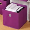 Caja de Almacenamiento sin Tapa Amazon Contenedor de Juguetes Cesta Caja de Almacenamiento Plegable Tipo Cajón Caja Organizadora de Armario Venta al por Mayor