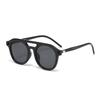 Big Frame toad fashion 5476 óculos de sol à prova de UV de feixe duplo personalidade garota gostosa exagerada estilo coreano óculos de sol legais e doces