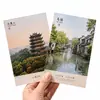 Tarjetas postales personalizadas, souvenirs de turismo cultural y creativo para lugares escénicos y ciudades, diseño basado en imágenes proporcionadas, múltiples técnicas de impresión disponibles para pedidos al por mayor