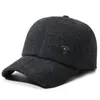 Gorra de lana de invierno para hombre con protección para las orejas, gorra de béisbol cálida para mediana edad y ancianos, papá, abuelo, ancianos, gorra de béisbol gruesa con forro de vellón