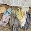 Pantalones Anti-Mosquitos de Dibujos Animados Transfronterizos para Niños Verano 2026 Nuevo Estilo Pantalones Rectos para Niños Pequeños Pantalones Anti-Mosquitos con Estampado Completo para Niños y Niñas