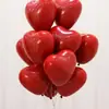 Decoración Creativa Engrosada para Fiesta de Cumpleaños Confesión Boda Habitación de Boda Suministros Globo en Forma de Corazón Corazón Boda Romántica