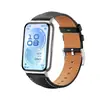 Adecuado para correa de cuero genuino Huawei Band 11, conector metálico Huawei 11 Pro, correa de cuero genuino de piel de vaca de capa superior