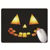 Alfombrilla de Ratón de Halloween Murciélago Calabaza Juego Teclado Divertido Pad Regalo Práctico
