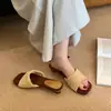 Sandalias de Estilo Francés para Mujer, Estilo Vacaciones en la Playa, Nuevas Sandalias de Cuña Verano 2026, Sandalias de Una Tira, Zapatos de Playa para Mujer