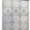 Accesorios para batería de litio directos de fábrica almohadilla adhesiva sin pegamento superficie blanca brillante PET junta aislante positivo superficie hueca simple