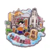 Ciudad de Quanzhou Bloc de Notas Adhesivo de Madera para Refrigerador Templo Guanyue Templo Tianhou Templo Kaiyuan Torre del Campanario Montaña Qingyuan Souvenirs Turísticos