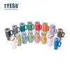 Tyeso/Taisuo Taza de Agua Aislada de Gran Capacidad Taza de Agua de Acero Inoxidable 304 con Popote para Beber Directamente Taza Portátil Refrigeradora de Hielo