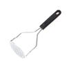 Acero Inoxidable Electrochapado Prensa para Puré de Papa Fruta Bebé Prensa para Puré de Camote Verdura Prensa para Puré Prensa para Papa