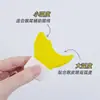 Ayuda con escudo para delineador, máscara de pestañas, herramienta de maquillaje multifuncional con forma de media luna para principiantes, herramienta de belleza para aplicación de sombras de ojos