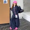 Rantuo Otoño 2026 Nuevo Conjunto Casual de Dos Piezas Largo de Mezclilla Color Bloque para Niños Mayores, Estilo Primavera y Otoño, Transfronterizo