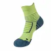 Calcetines Deportivos Profesionales Zhuji para Hombre de Caña Media con Base de Toalla Engrosada Absorbentes de Sudor Transpirables Antideslizantes Prácticos para Hombre Baloncesto Correr