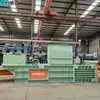 Prensa hidráulica automática horizontal para fardos de papel de desecho, máquina enfardadora de revistas, equipo de compresión horizontal