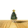 Regalos de Vidrio Puro Hechos a Mano, Artesanías de Vidrio Creativas, Adornos de Vidrio para Árbol de Navidad de 6.5 cm para Estudio y Oficina, Creando un Ambiente Navideño
